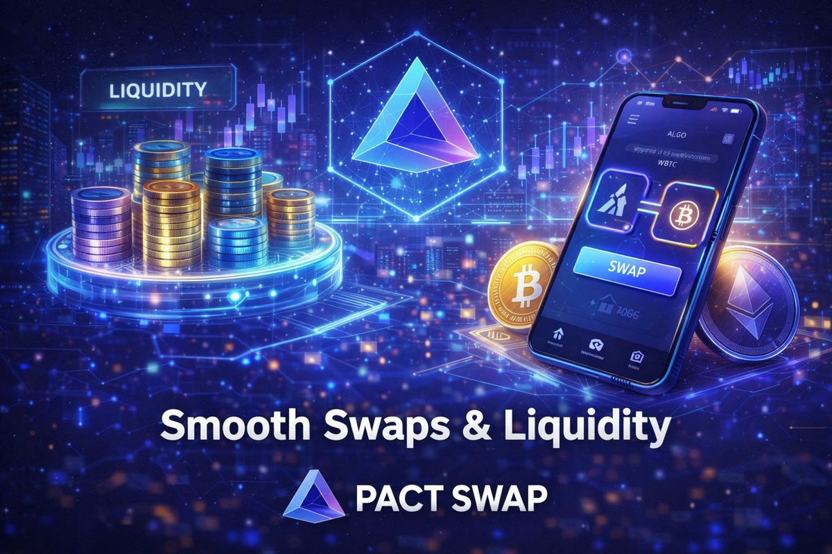 tikolo_og's tweet photo. Curious to see how @Pact_Swap is shaping smoother and more efficient swaps in the DeFi space. Clean interface, fast experience, and growing ecosystem make it interesting to watch. Have you tried it yet? Share your thoughts and experience 👇 
https://t.co/Mq8p2AQSyr https://t.co/r7XGj0QZNE