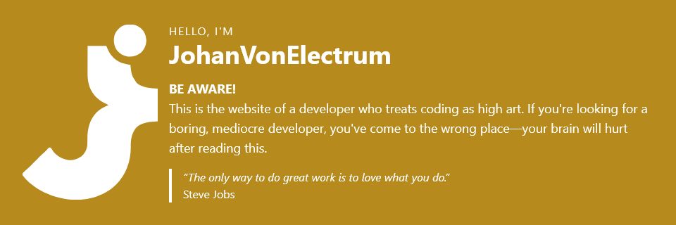 Johan Von Electrum tweet media