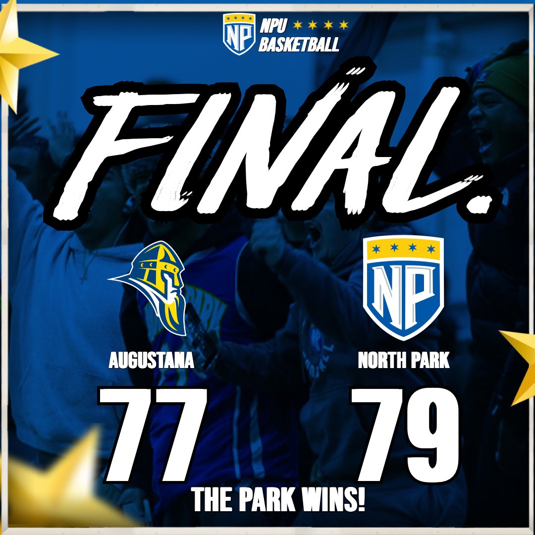 North Park University MBB tweet media