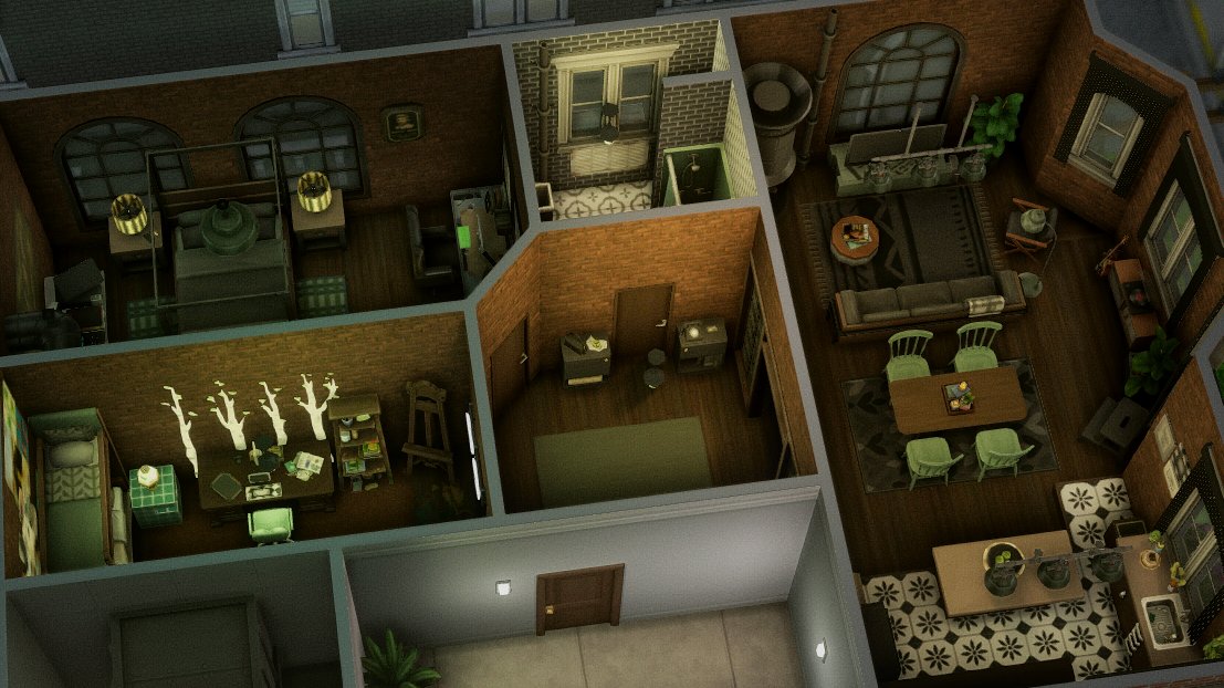 APT . #ts4 Culpepper House -