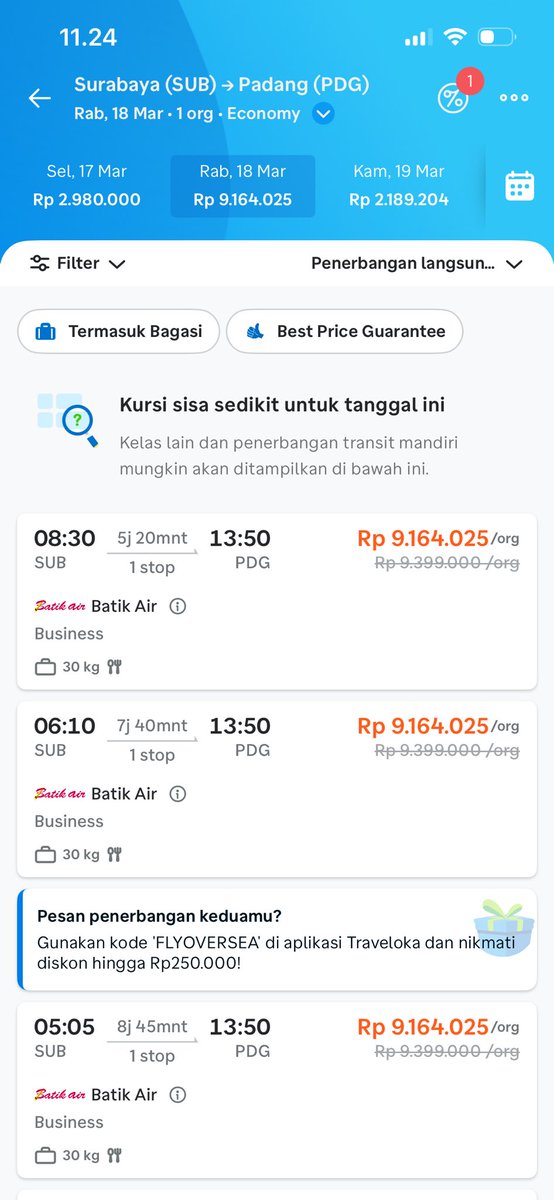 nanayeoliii's tweet photo. tiket balik padang udah kaya mau pergi umroh aja🙃 https://t.co/4KtUCvkZYx