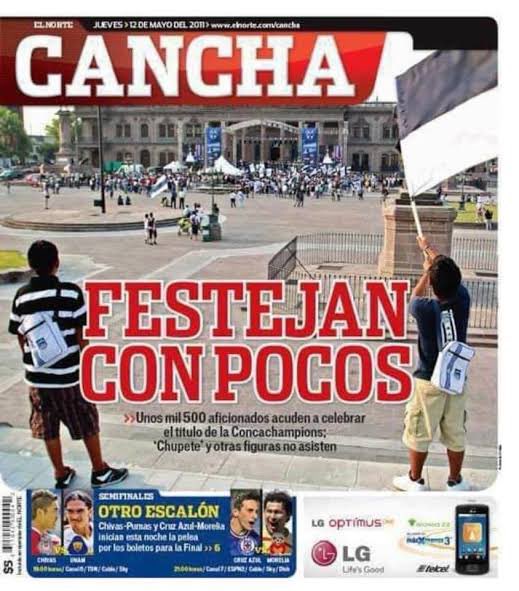 La gente que dice que este torneo les importa más que la Liga MX, es la misma gente que abandona siempre y nunca ha llenado en un partido de Conca, no les importa un carajo y nunca les importó; lo que tienen qué mentir con tal de soñar que se sacaron el 2017 de la cola.