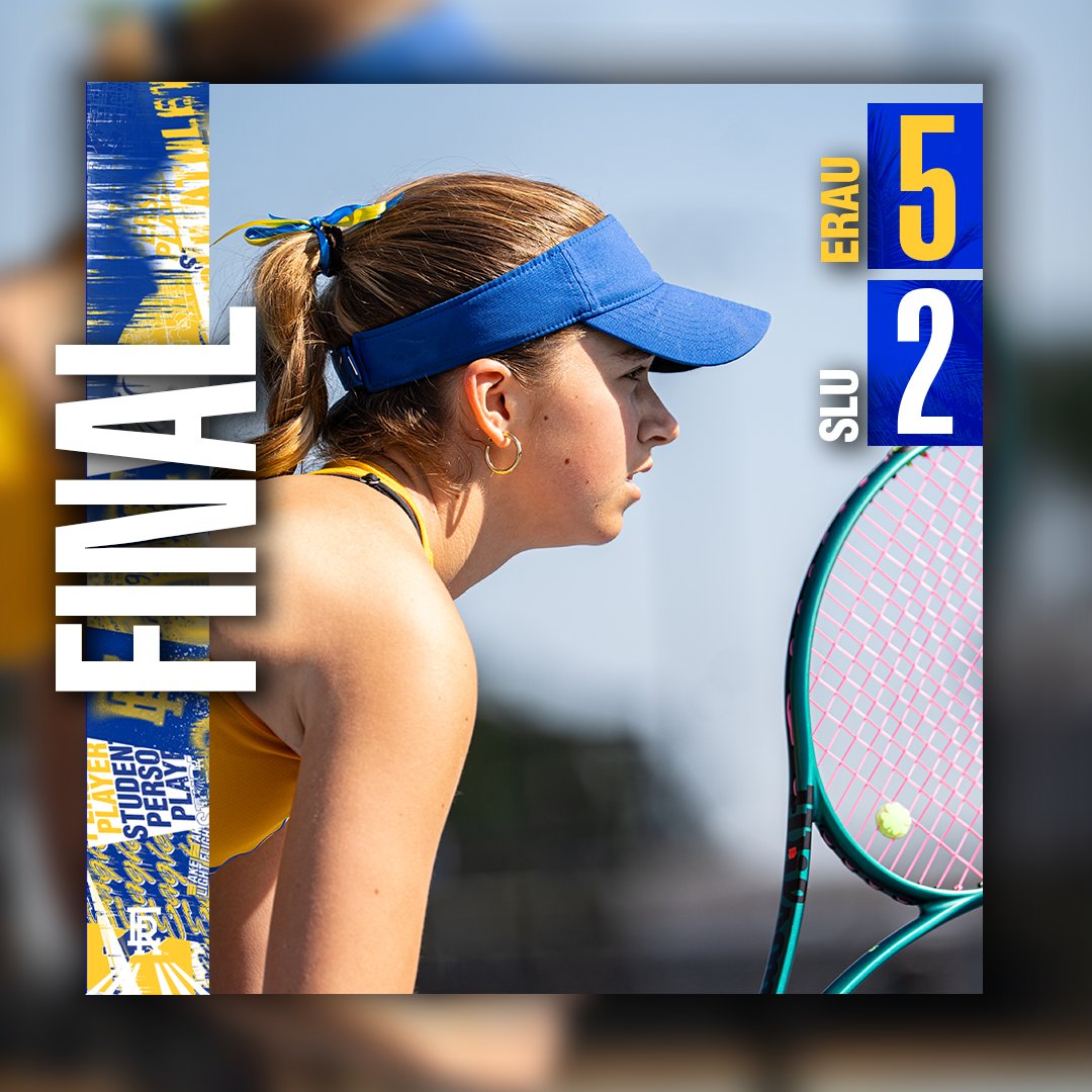 ERAUWTennis's tweet photo. First @D2SSC victory of the year! Eagles take down RV Saint Leo 5-2‼️

#GoERAU // #DaytonasHometownTeam https://t.co/heFS62DsJt