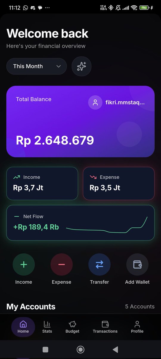 BakwanBayi's tweet photo. @monxyet Ril ka, aku ngoding sendiri biar bisa ngubah tampilan dan nambah fitur seenak jidat😆 https://t.co/IOxv8F0ecr