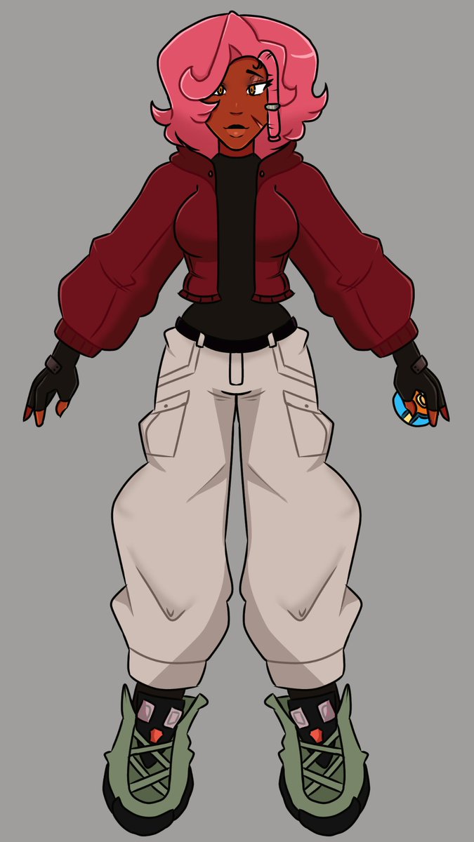 CRAZYLBS_'s tweet photo. Snaggemon oc. https://t.co/cpaNZpWdsA