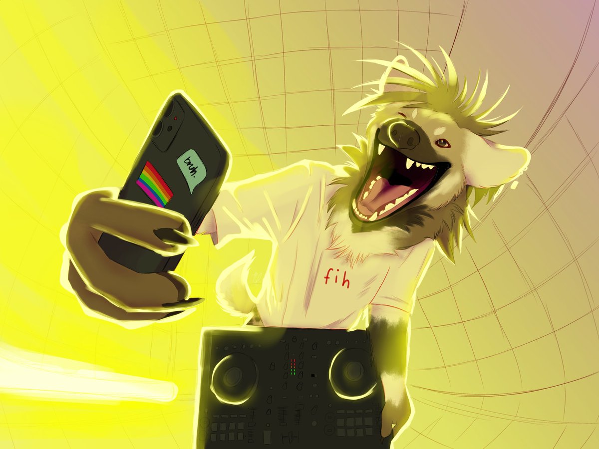 birthday present for a friend :> #furry