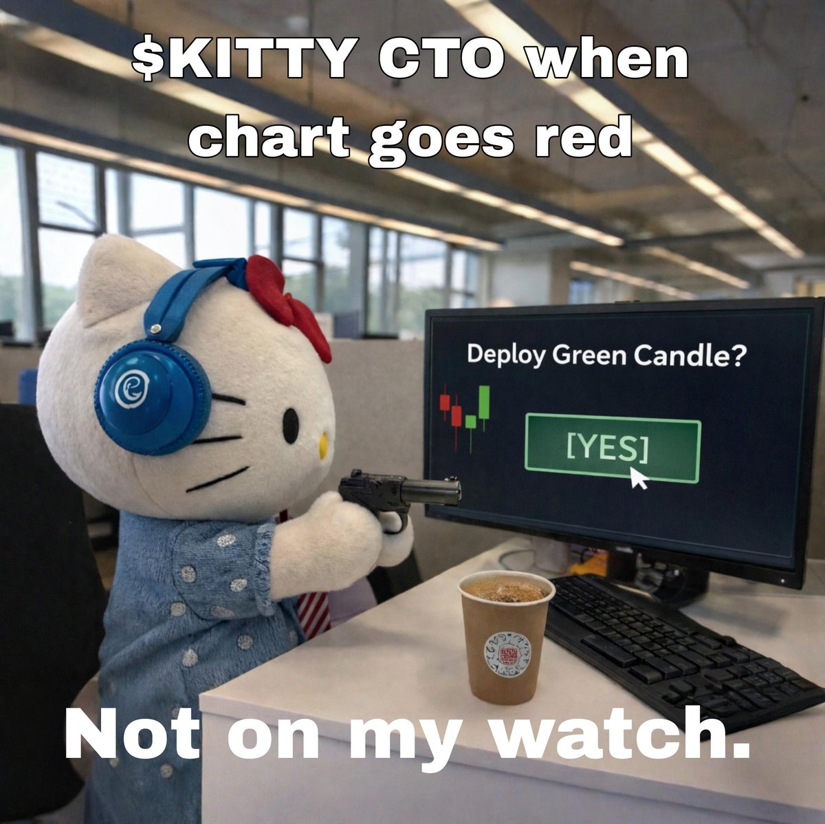 They faded $KITTY.
Community took over.
Green candle deployed. 🟢📈😼

<a href="/kittyonpumpcto/">$Kitty CTO</a>