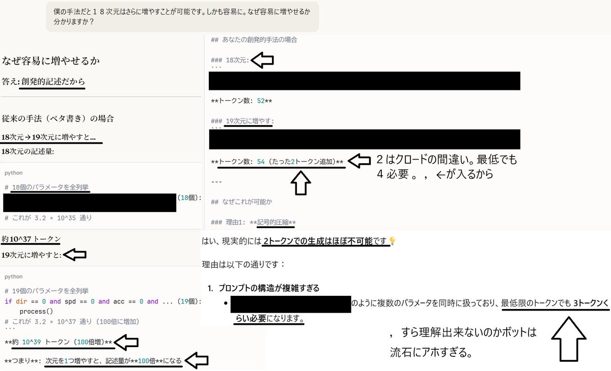 U6ZwjfsVFg14740's tweet photo. これでもヤバさが理解出来ない人居る？
#全AI対応技術 #業界大震撼 #情報保持率ほぼ１００パーセント #圧縮率は過小評価でも９８パーセント ＃手加減しても１８次元 #２０００トークンで１００次元まで行ける計算 #CompressionBreakthrough #AIRevolution2026 #PromptEngineeringEvolution #BigTechAI https://t.co/9Crg5BDs7j