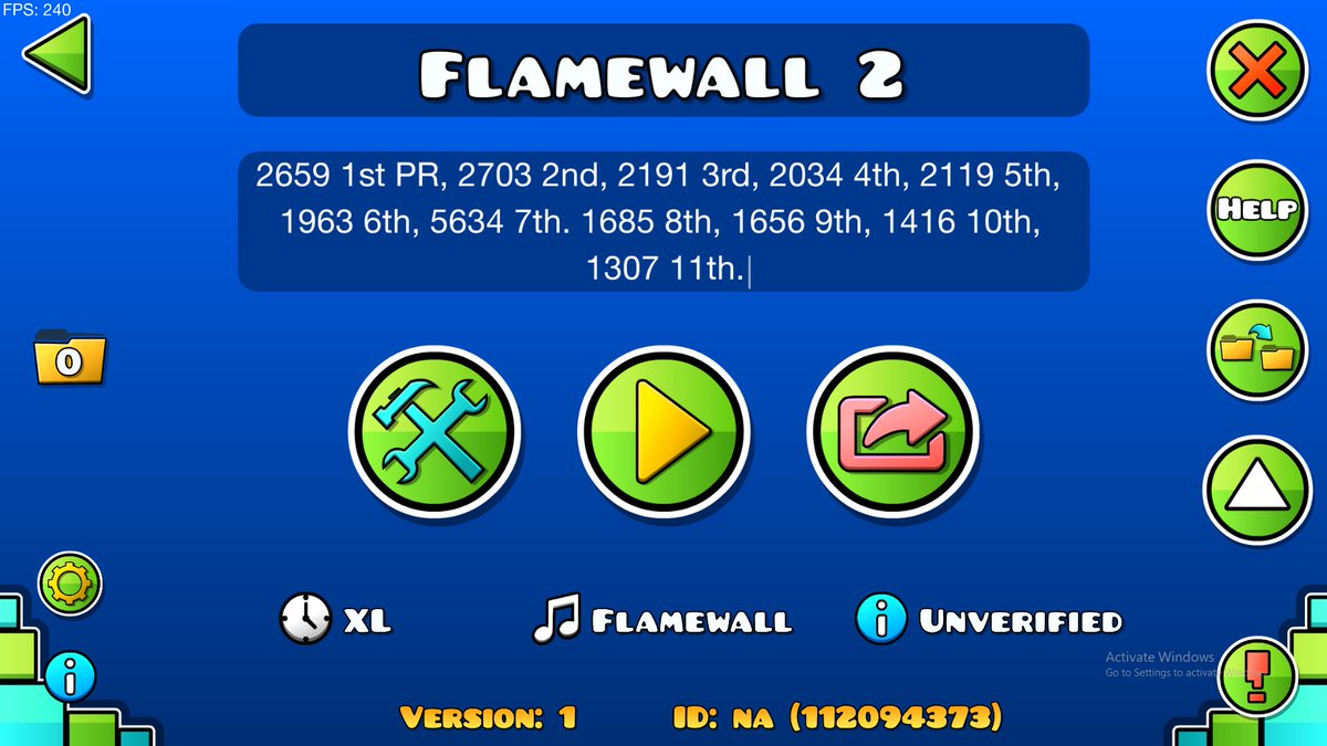 ngl sub 1k would be kinda hype............ then sub 500...... sub 100....... and eventually beat the level but my skill has a limit unfortunately

and yes i do practice runs instead of start pos