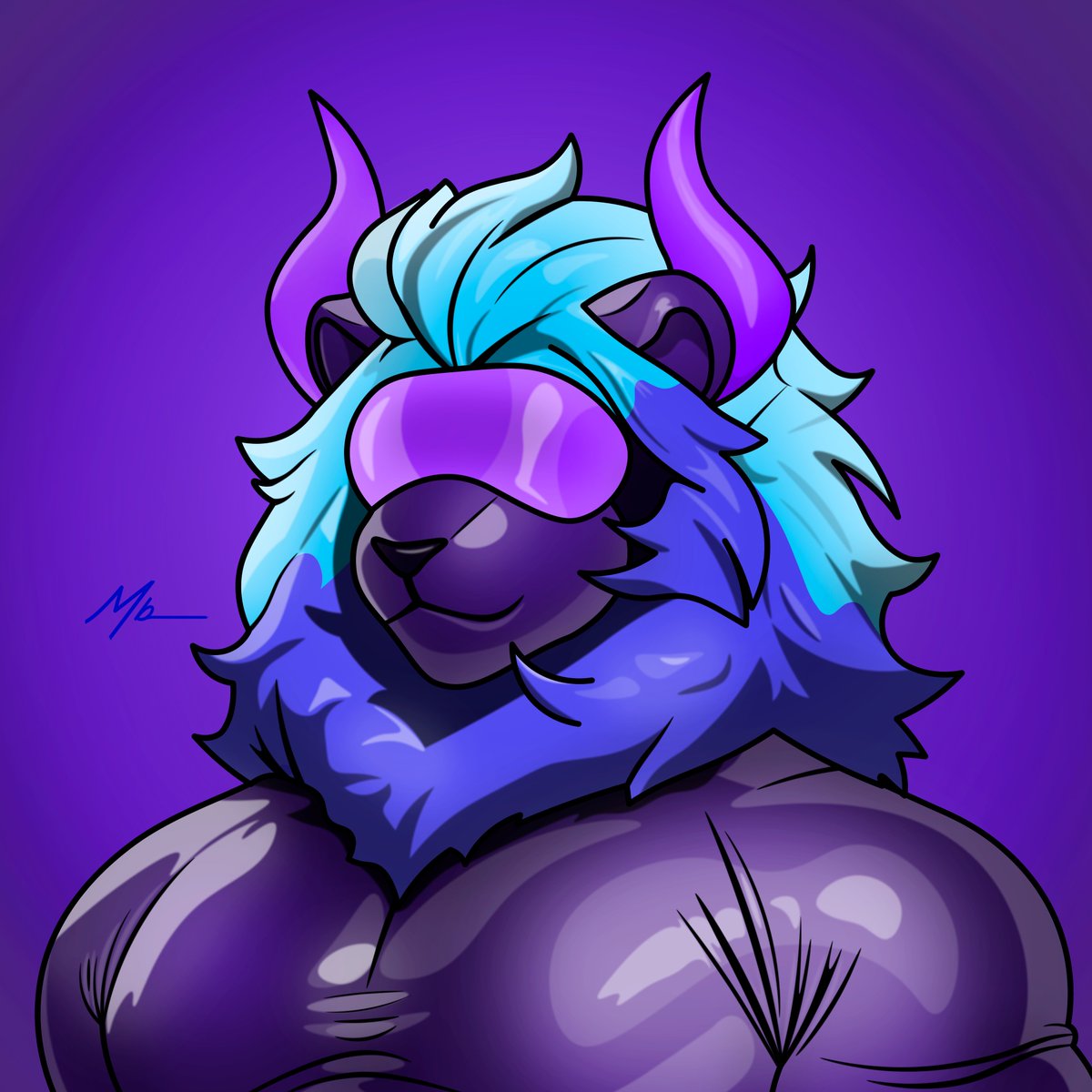 Mr. Blue 💜💙 tweet media