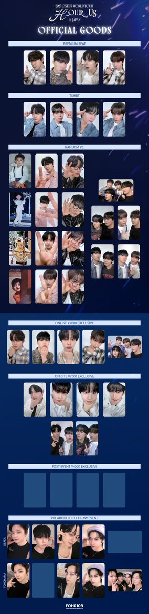 ONEUS Photocard Template 2025 ONEUS WORLD TOUR [H_OUR, US] in