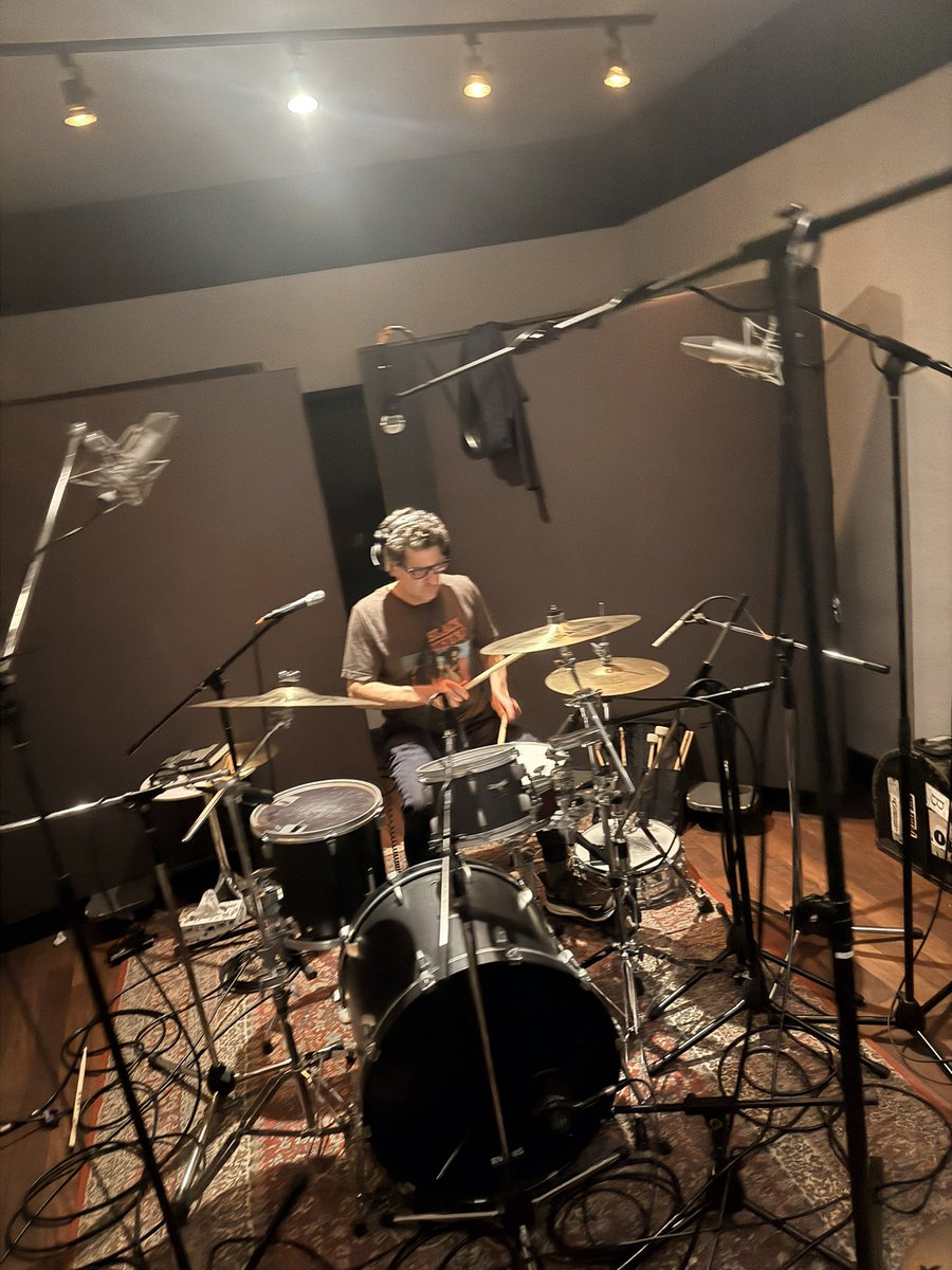 In the studio today. 02/11/2026.