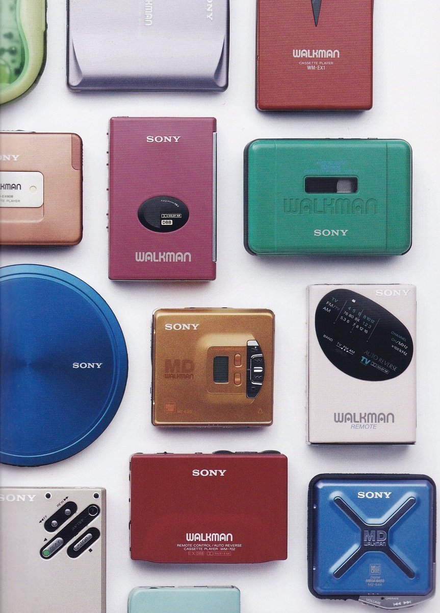 Nostalgica2000's tweet image. Sony Walkman