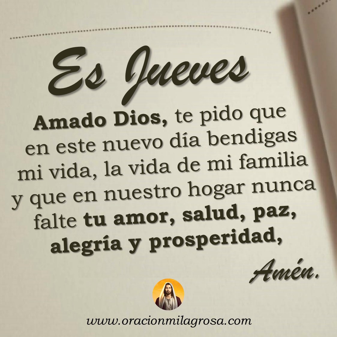 Oración para hoy jueves 12 de febrero 👉 youtu.be/2rkWsIgPqSQ ✨