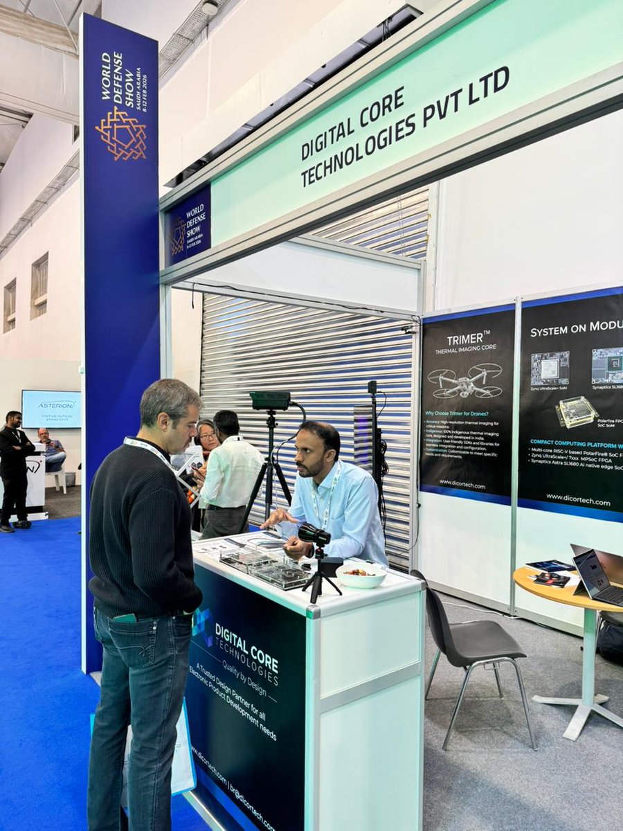 dicortech's tweet photo. Wrapping up World Defense Show 2026!

It’s been a great week of connecting with industry leaders, partners, and innovators!
Thank you to everyone who stopped by our booth.

#WDS2026 #DefenseTechnology #ThermalImaging #DigitalCore https://t.co/IYTFc3qwR0