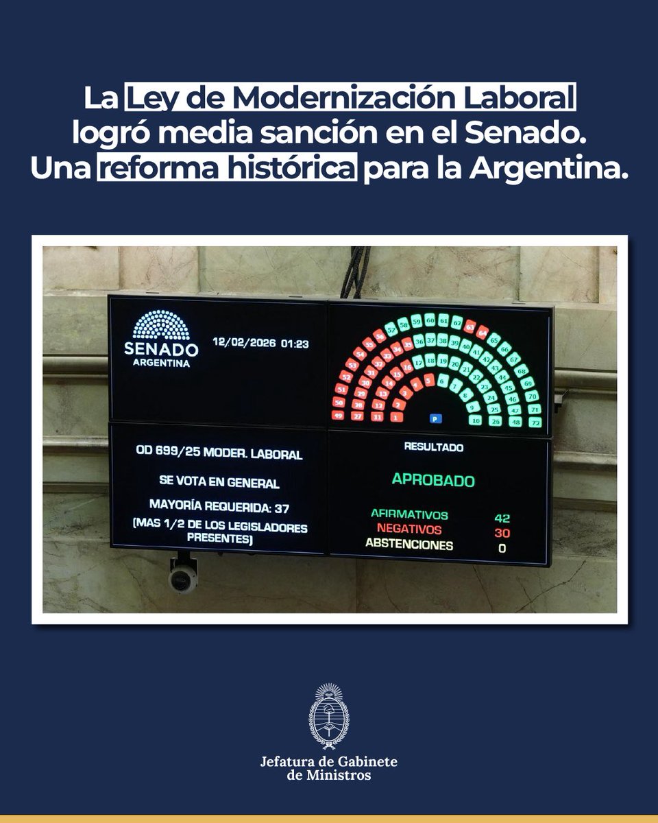 Jefatura de Gabinete tweet media