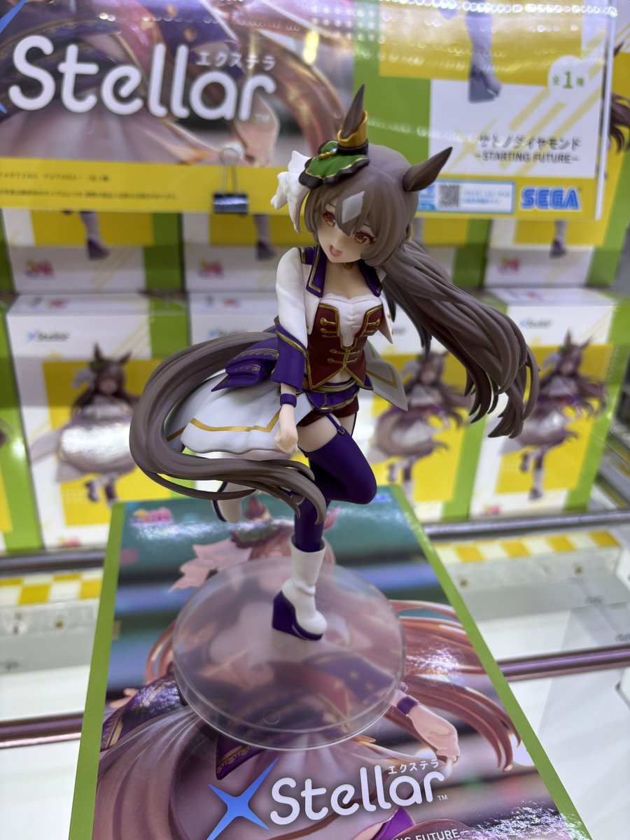 フィギュア展開完了しました♪🐎💎👑 #ウマ娘プリティーダービー