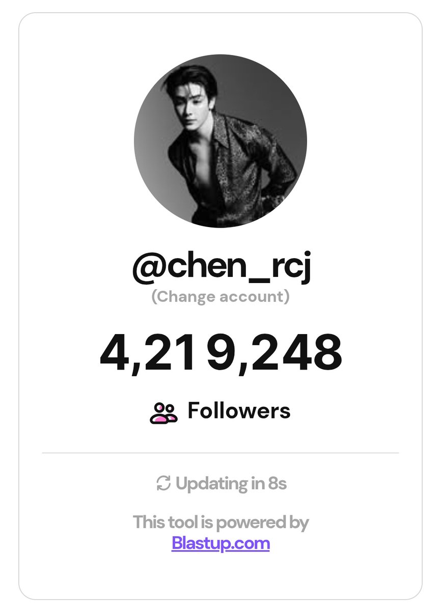 zaynauthentic's tweet photo. (Instagram Follower Growth)
Ig:chen_rcj

Time gap: 24 hours
Variation: Increase by more than 2.3k followers

#จุงอาเชน #JoongArchen #จุงดัง #JoongDunk https://t.co/PhTx7tr54Z