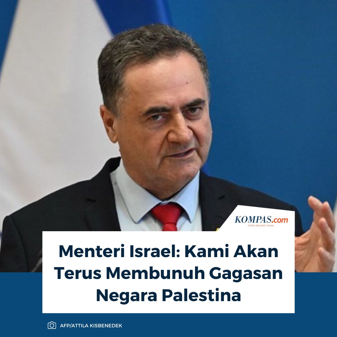 Kabinet Keamanan Israel menyetujui kebijakan baru untuk memperkuat kendali atas Tepi Barat. Menteri Pertahanan Israel Katz menyatakan langkah ini bertujuan mencegah berdirinya negara Palestina yang berdaulat. 'Kami akan terus membunuh gagasan negara Palestina,' kata Katz.

Baca
