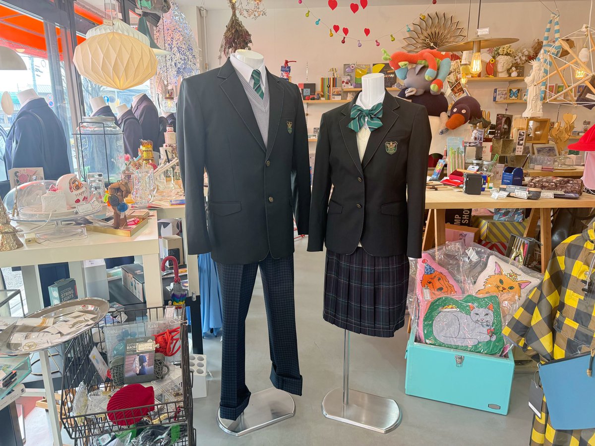 Greedy1002's tweet photo. 山下洋品店からのお知らせ

2026年度からの松山商業高等学校の新しいデザインの制服になります。

採寸お待ちしております。
何か分からない事があれば連絡をいただけたらと思います。
宜しくお願い致します。

#greedy_matsuyama
#山下洋品店
#学生服
#松商 #松山商業 https://t.co/pzBDF30SZ8