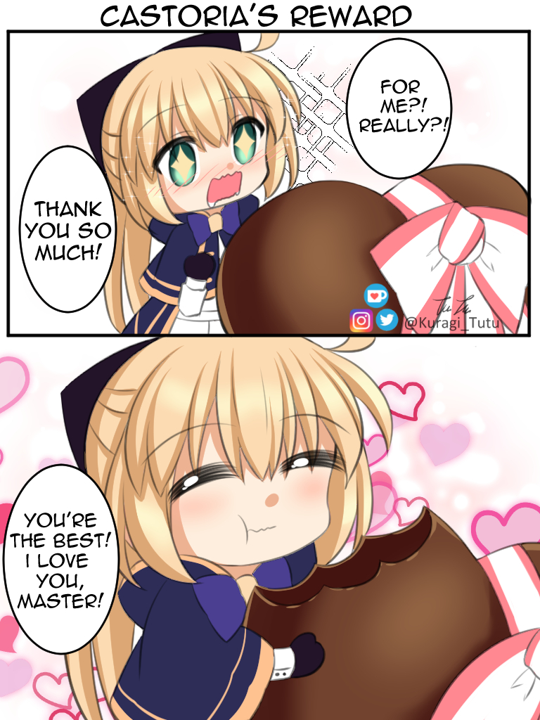 Castoria and reward
#fgo #castoria