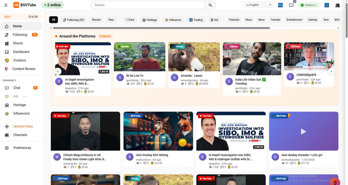 BSVTube's platform linking system is complete.

Why Not Just Use YouTube?

Because YouTube doesn't have everything. 
You're not seeing the best content on the internet. You're seeing the best content YouTube approved, in languages its algorithm favors, on topics its ad partners