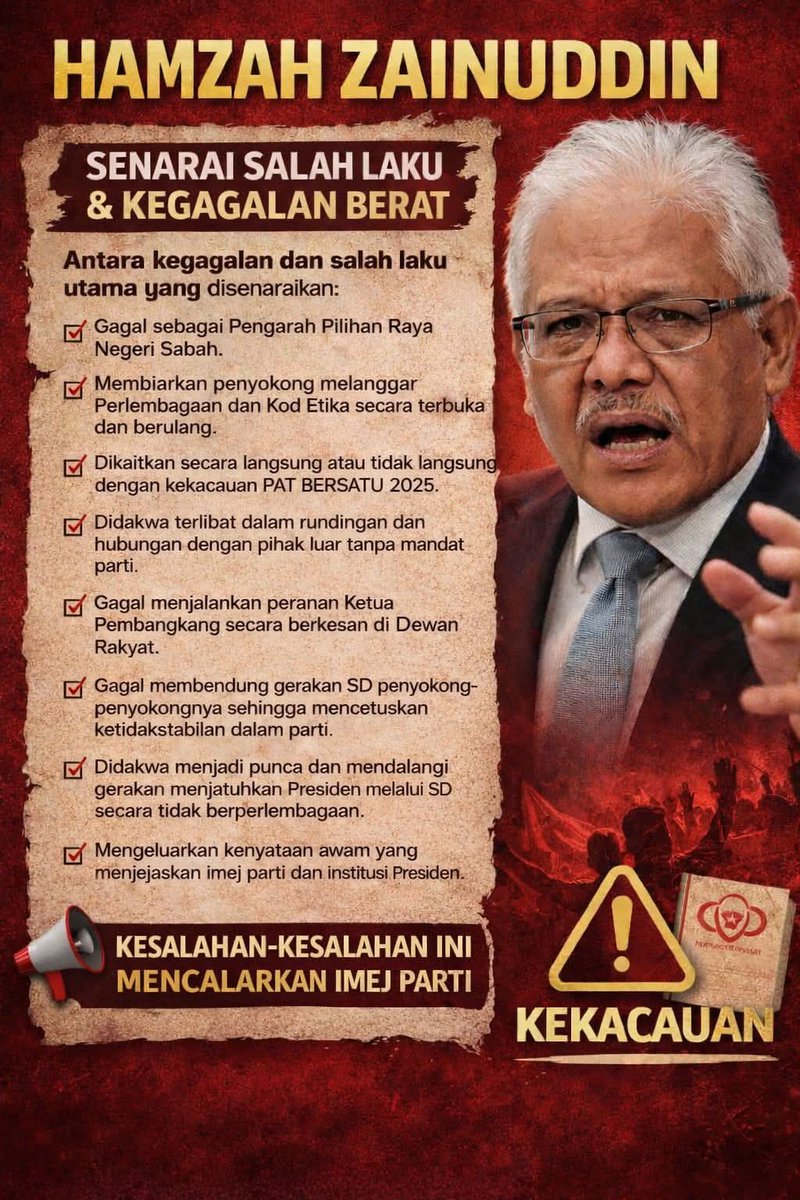 Cer listkan kegagalan wak Din pula...🤣