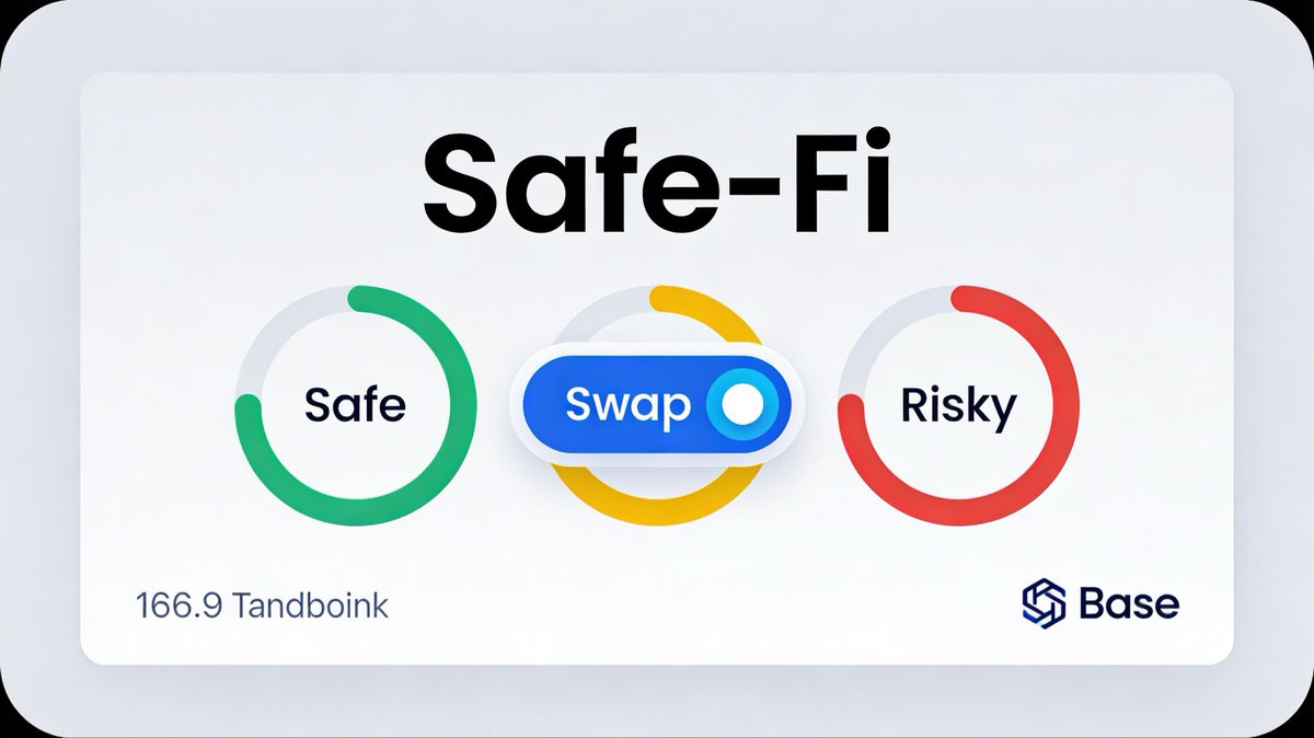 lukejebasundar's tweet photo. 🚀 Introducing Safe‑Fi – your real‑time DeFi trade advisor on Base!
Safe‑Fi sits on top of existing DEXs like Uniswap and analyzes your swaps before you confirm them. It Built in 24 hours for the hackathon, but designed for real‑world trading.
#DeFi #safefi @easya_app https://t.co/XATAQDqTFR
