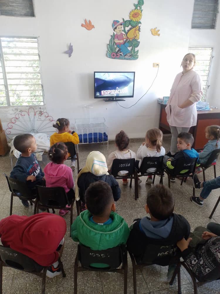 El uso de los medios audiovisualesbpara el desarrollo de lo niños  de la Primera Infancia.
#Cabaiguán 
#CabaiguánEduca 
#SanctiSpíritusEnMarcha