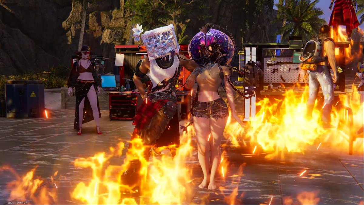 iraycaa's tweet photo. Epic Shot on @OnceHuman_ Event? For sure we have it!! @martimianosp and me! For sure thanks for someone and the his/her Pyrodino gaves us this fire hahaahha I LOVE THAT SHOT!!
.
#OnceHuman
#OnceHumanGameplay
.
.
🦋💜 https://t.co/mlTftVrNSI