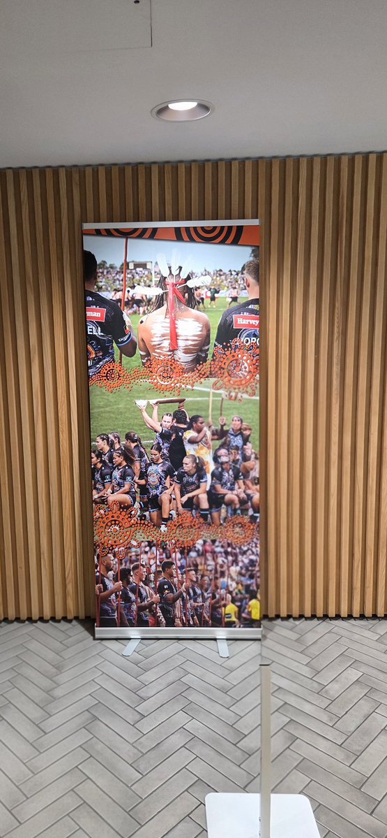Sharing the hotel with the NRL Indigenous All Stars teams. #deadly #League