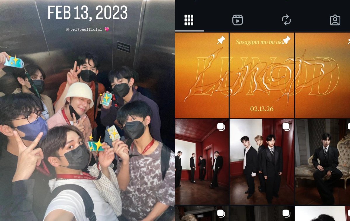 feb 13, 2023: d1 of being h7n 🥹
feb 13, 2026: Lunod song release 🥹

idunno why.. but its makin me cry. i guess there are 2 special things to remember every feb 13?  😭

🔗instagram.com/p/DUpQD7yjwMb/…

#HORI7ON