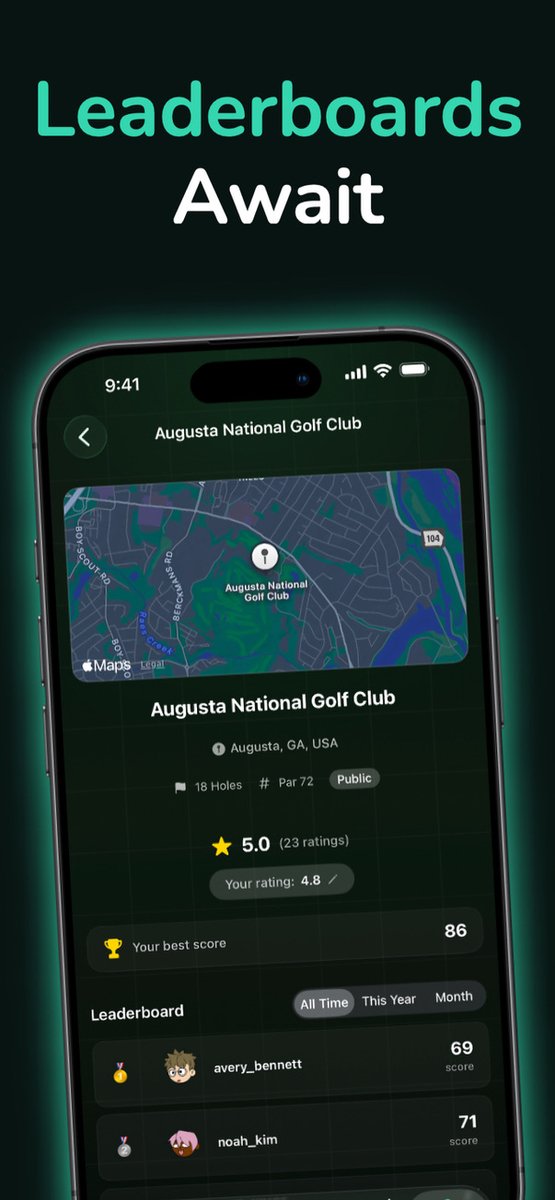 GolfLogApp's tweet photo. Excited to announce GolfLog is live in beta!

  Find a 4th. Track rounds. Compete with friends.
 
 Free to join, no ads, made to embrace the social side of the sport. 

  iOS TestFlight: https://t.co/QDx1r87Vxm
 
 Would love feedback from actual golfers 
  #Golf #GolfApp https://t.co/mFqB93TcEv
