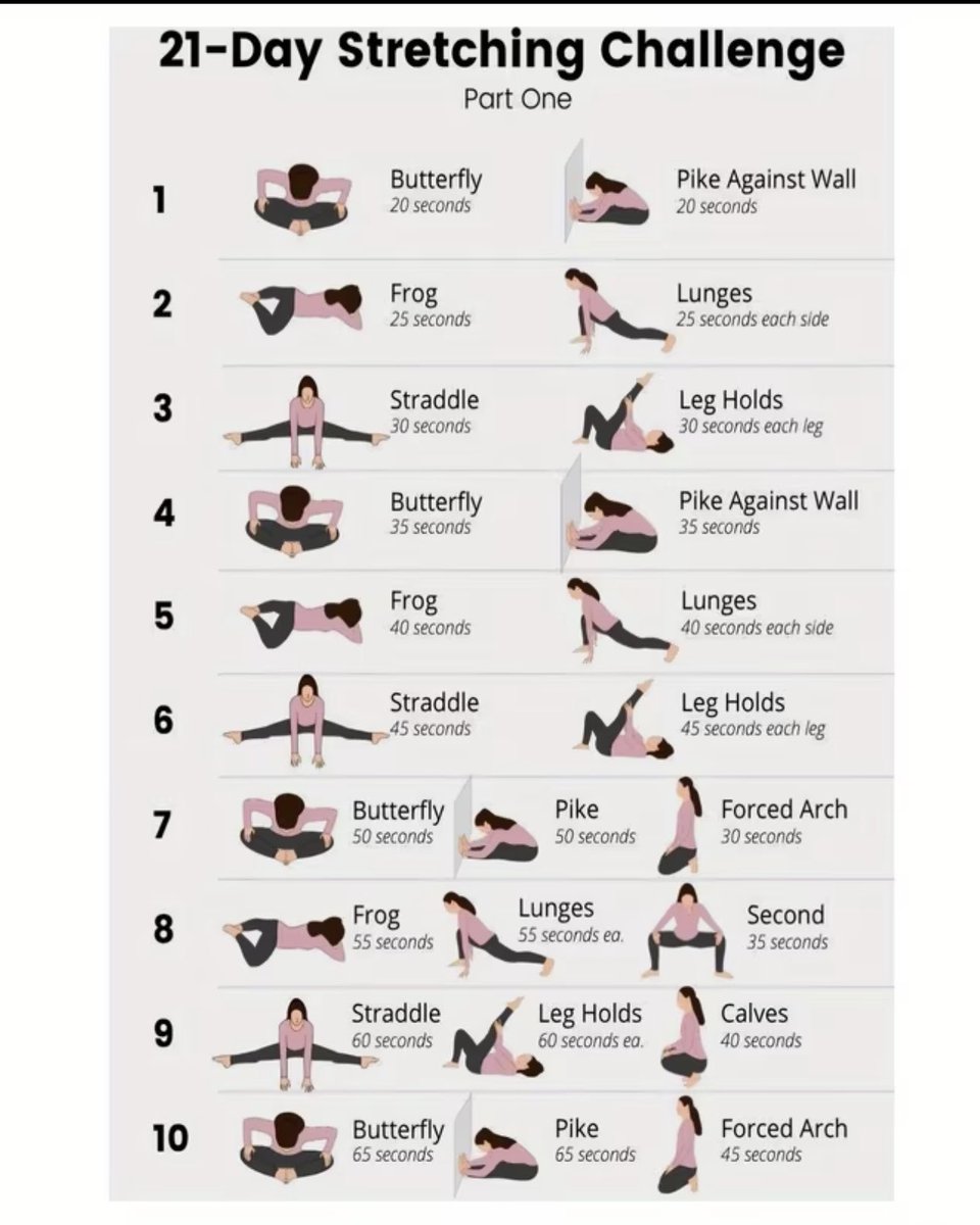 21-Day Flexibility Challenge 🔥
