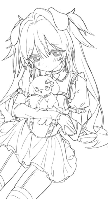 skebやってます〜待っててね〜⊂( ᴖ  ̫ ᴖ )⊃
最近ラフをほとんど書き込まずアタリみたいなまま線画描いてるけど線が死ななくて楽! 