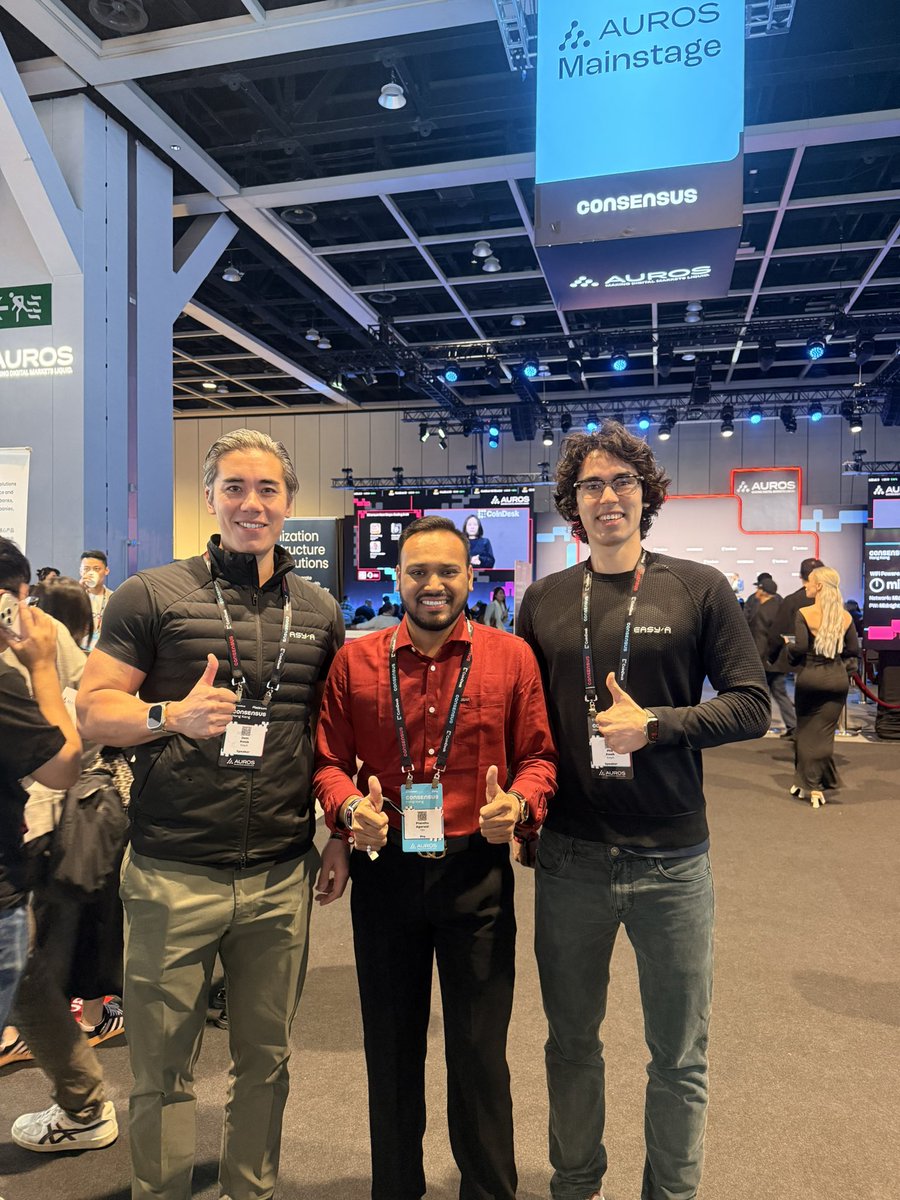 Met the legends <a href="/dom_kwok/">Dom Kwok | EasyA</a> <a href="/kwok_phil/">Phil Kwok | EasyA</a> 

Great start to <a href="/consensus_hk/">Consensus Hong Kong</a> Day 2 
<a href="/easya_app/">EasyA 🤳📱</a> <a href="/easya_labs/">EasyA Labs</a>
