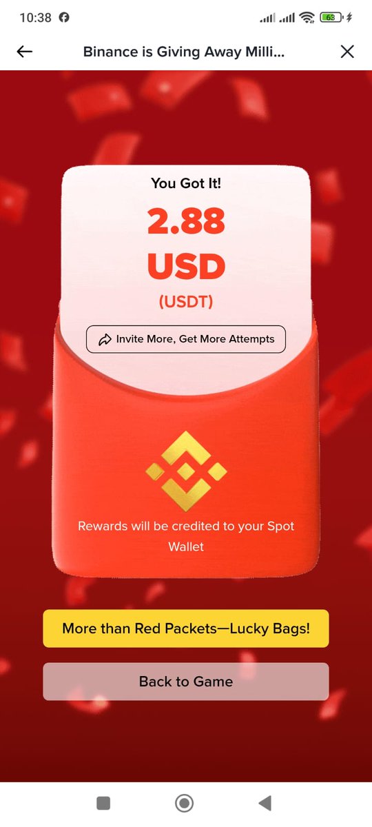 DimasaryaG's tweet photo. free angpau event from binance
you can open 1x free 

worth 0.1$ - 28$ for free 

Binance is giving away millions — zero entry barrier! Win up to $2,026. Click below to claim now. https://t.co/GhUby5xzJU

#eventfree #Binance #CZ #CZBinance #memecoin https://t.co/NJE5cnuGIJ