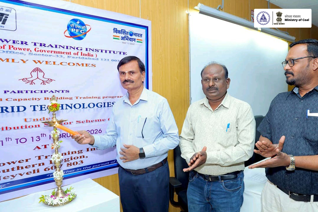 nlcindialimited's tweet image. A three-day RDSS training programme on Smart Grid Technologies was inaugurated on 11 Feb 2026 at NPTI Neyveli.
The programme is attended by 29 engineers from TNPDCL, Tamil Nadu, strengthening technical capacity in power distribution.

#NLCIndia #RDSS #SmartGrid #CapacityBuilding