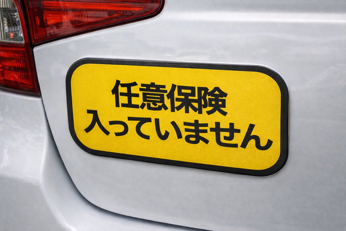 このステッカーを車に貼ってから煽り運転されなくなったよ。