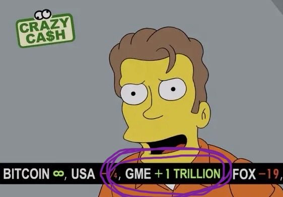 I’m thinking of some big numbers here.  Let’s goooo $GME 🙏🏻