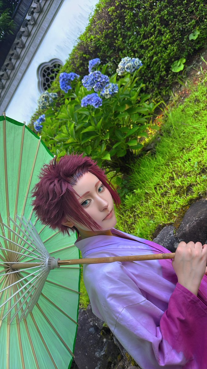 reikarin150's tweet photo. 糸師冴 cos ☔️ https://t.co/lcXcWLQogU