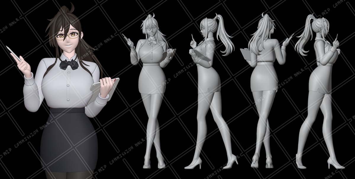 WIP commission 🙏
#b3d