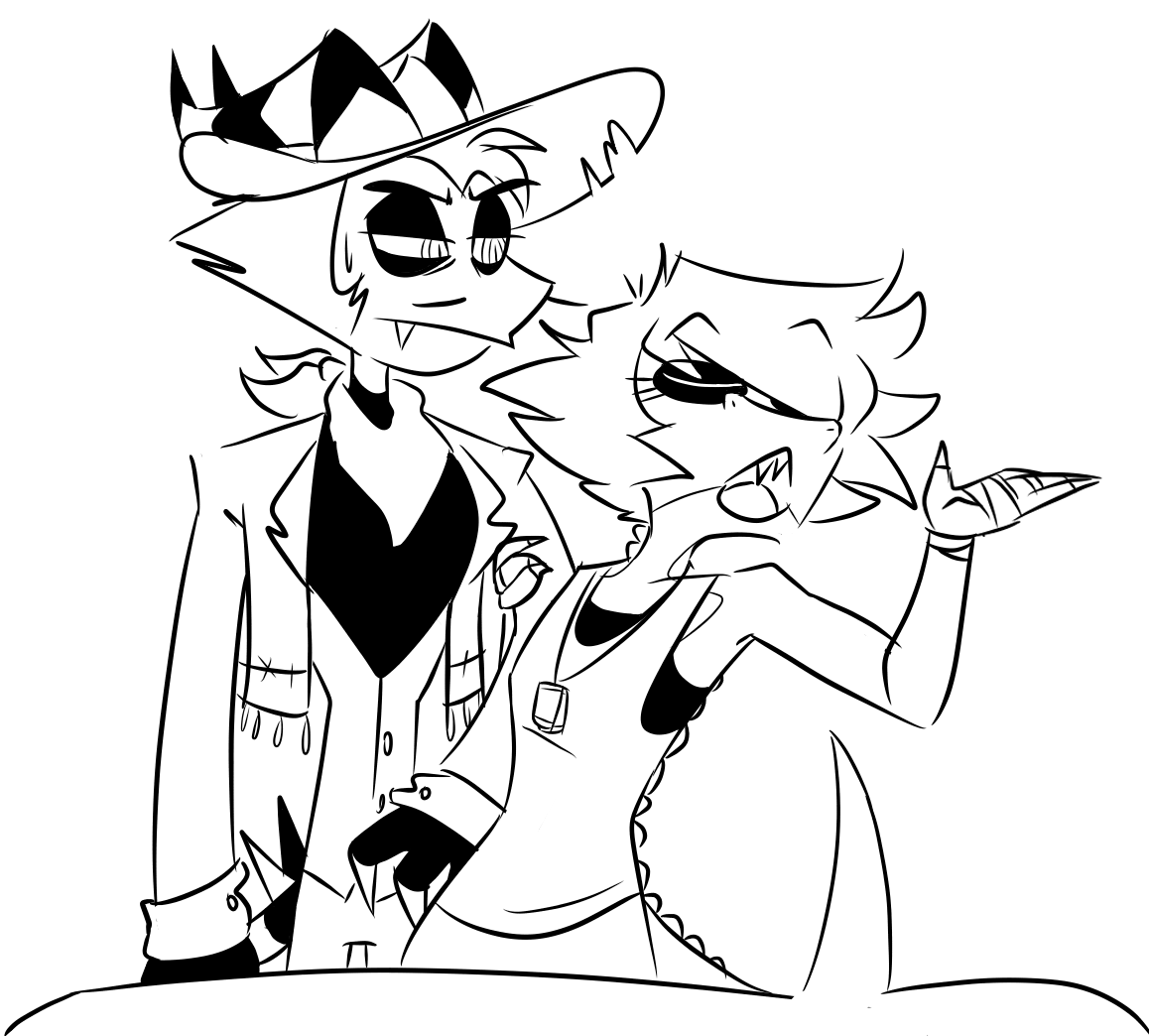 JaspiiDoodles's tweet image. #selfinsert #helluvabossstriker