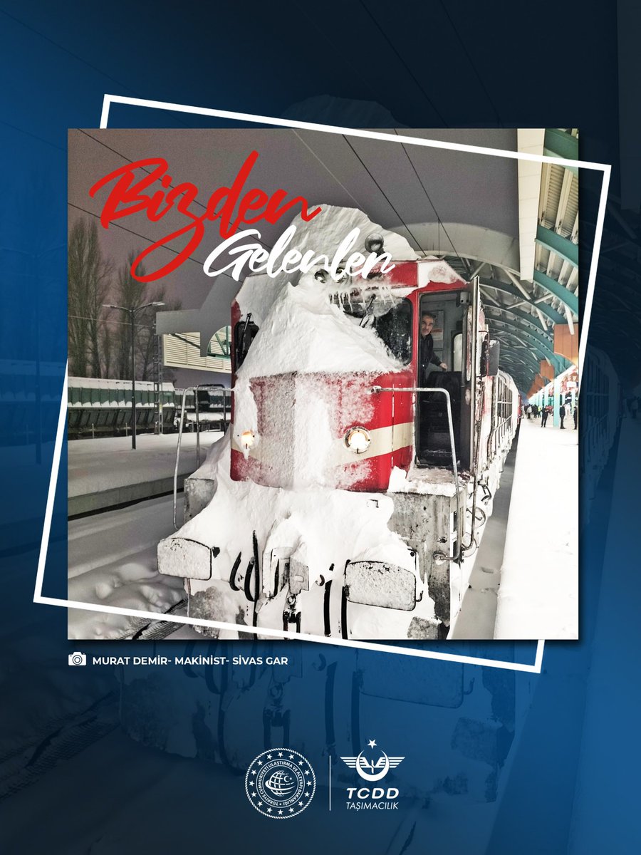 Demiryolcu olmak manzaraların içinde bambaşka anlamlar keşfetmek, trenlerimize ve yolcularımıza baktığımızda tarifsiz duygular hissetmektir.
 
📸Bu kıymetli fotoğraf karesini bizlerle paylaşan TCDD Taşımacılık ailesinin değerli üyesi Murat Demir’e paylaşımı için teşekkür ederiz.