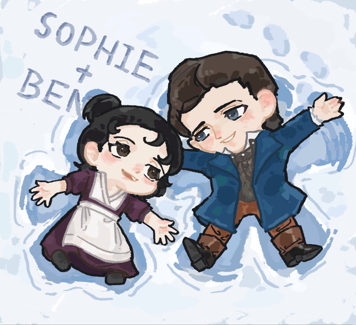 lmqshtrqs's tweet image. A stolen moment❄️
#Bridgerton #Benophie