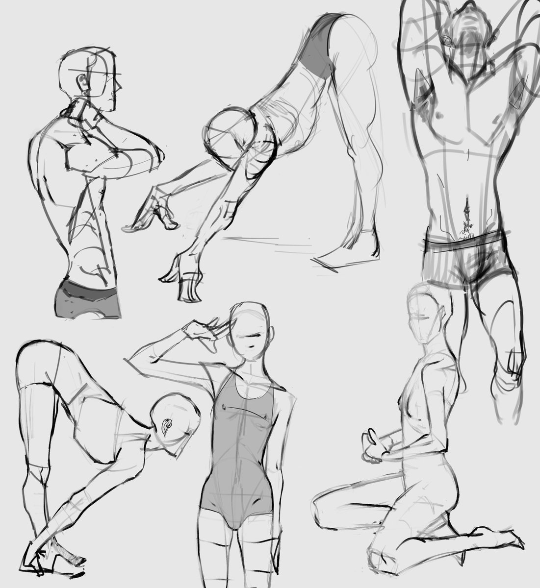slaughteredfate's tweet photo. figure practice! https://t.co/9FhVDBkKt6