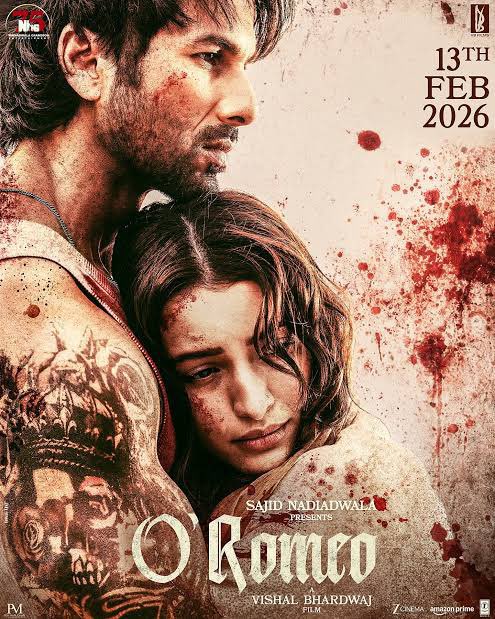 Bollywood2026's tweet photo. #ORomeo From this Friday!
#ShahidKapoor https://t.co/59ZoIcM8HB