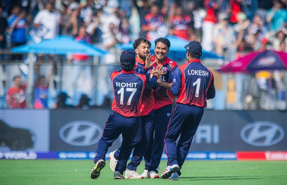 ImTanujSingh's tweet photo. 🚨 NEPAL - THE NEW FORCE FOR WORLD CRICKET 🚨

- Nepal has witnessed a thunderous 442% growth in digital users during the T20 World Cup 2026. 🇳🇵(ICC). https://t.co/x83x00xbXy