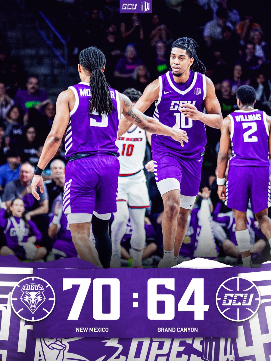 Grand Canyon Men’s Basketball tweet media