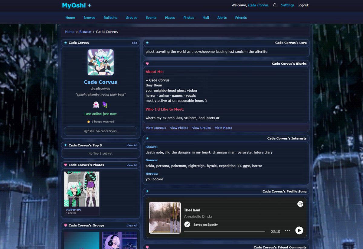 Cade Corvus【Ghost Vtuber】『VFRIGHT』 👻 tweet media